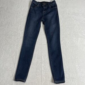 Junior Girl's Womens Jeans J Brand Slim Legs Sz 24 (XS)  Blue Stretch Mid Rise